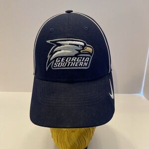 Nike Dri-FIT Georgia Southern Eagles Hat Cap Legacy91 AdjustableBlue Embroidered